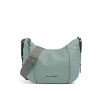 Piquadro W92T Borsa a tracolla verde, nylon riciclato, donna