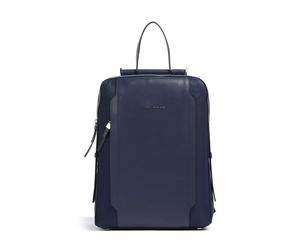 Piquadro W92T Zaino blu, nylon riciclato, donna