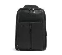 Piquadro Wollem Borsa sling nero, pelle, uomo, 3L