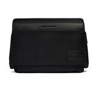 Piquadro Wollem Cartella Messenger Protezione RFID 39 cm Scomparto per laptop nero