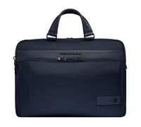 Piquadro Wollem Valigetta 30 cm Scomparto per laptop blu