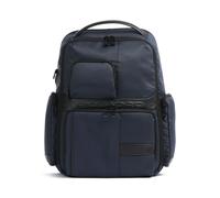 Piquadro Wollem Zaino porta pc blu scuro, fibra sintetica, uomo