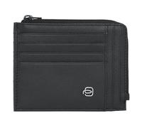Piquadro X2 Custodia per carte di credito in pelle 12 cm nero