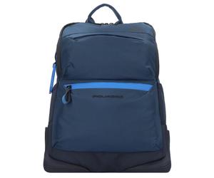 Piquadro Zaino angolare Scomparto per laptop da 44 cm blu