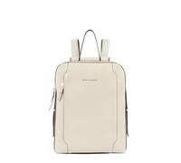 PIQUADRO - Zaino Donna - Linea Circle - Porta PC 14’’ - Pelle - Shock Absorber - RFID - Scomparto compatibile con iPad® - Fondo con piedini - Aggancio Trolley