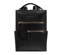 Piquadro W140 Zaino nero, pelle, donna, 13L