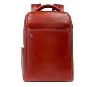 PIQUADRO - Zaino Fast-Check Porta PC 14" in Pelle - Uomo - Rame