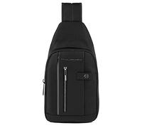 PIQUADRO Zaino monospalla uomo con luce a LED