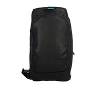 PIQUADRO - Zaino Monospalla Uomo Porta iPad mini - Pelle e Tessuto - Colore Nero Elegante