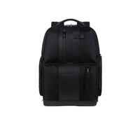 Piquadro Zaino Lettera RFID 42 cm con scomparto per laptop nero