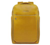 Piquadro Blue Square Zaino giallo, pelle, unisex, 18L