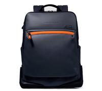 PIQUADRO - Zaino Resistente all'Acqua - Porta PC 15,6" - Tessuto Premium - Colore Blu - Uomo