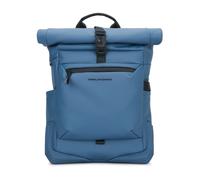 Piquadro - Zaino Roll-Top in Tessuto - -Bags -unisex -Blu -ONE SIZE