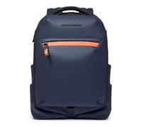 Piquadro Corner Special Zaino blu scuro, poliuretano, unisex, 17L