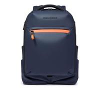 Piquadro Corner Special Zaino blu scuro, poliuretano, unisex, 17L
