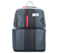 Piquadro Zaino Urban in pelle 39 cm Scomparto per laptop grey black (CA3214UB00-GRN)