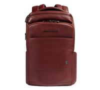 Piquadro W136 Zaino mogano, pelle, unisex, 13L