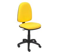 Piqueras Y Crespo 04Cp&Nbsp;&Ndash;&Nbsp;Sedia Da Ufficio Ergonomica, Sedile E Schienale Rivestiti In Tessuto Bali Giallo