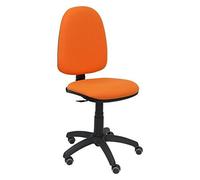 Piqueras y Crespo - 04cp - Sedia Ergonomica Da Ufficio, Con Meccanismo Di Contatto Permanente, Regolabile In Altezza E Ruote Per Parquet Arancione - SPEDIZIONE GRATUITA
