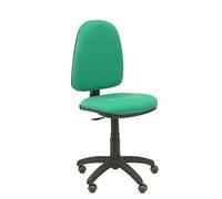 Piqueras y Crespo - 04cp - Sedia Ergonomica Da Ufficio, Con Meccanismo Di Contatto Permanente, Regolabile In Altezza E Ruote Per Parquet Verde