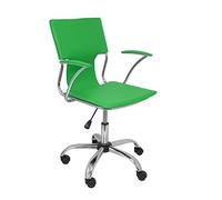 Piqueras y Crespo 214 - Sedia da ufficio ergonomica con braccioli fissi, regolabile in altezza e girevole 360 °