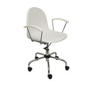 Piqueras y Crespo 320GBL - Sedia da ufficio girevole, bianco