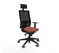 Piqueras y Crespo Forno: la migliore sedia programmatore con testiera fissa, supporto lombare 1D, schienale regolabile in altezza e bracci 1D, ideale per lavorare a casa e studiare, supporta fino a