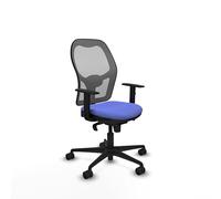 Piqueras y Crespo Jorquera: la sedia più ergonomica del mondo, ideale per lavorare al computer, con schienale fisso, supporto lombare 1D e braccia 1D a colori, 8 ore di utilizzo
