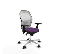 Piqueras y Crespo Sedia a farfalla ergonomica con schienale fisso e supporto lombare 1D in colore attraente, ideale per 8 ore di utilizzo, con bracci 3D e meccanismo sincro a 5 posizioni