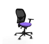 Piqueras y Crespo Sedia a farfalla operativa ergonomica per 8 ore di utilizzo, peso massimo 120 kg, bracci 3D, meccanismo sincro 5 posizioni, supporto lombare 1D, schienale fisso, colore attraente