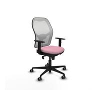 Piqueras y Crespo Sedia a farfalla operativa ergonomica per 8 ore di utilizzo, peso massimo 120 kg, braccio 1D, meccanismo sincro 5 posizioni, supporto lombare 1D, schienale fisso, colore attraente