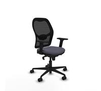 Piqueras y Crespo Sedia a giorquera ergonomica per correggere la postura, schienale fisso, supporto lombare 1D, bracci 2D, meccanismo sincro 5 posizioni, 8 ore di utilizzo, peso massimo 120 kg, colore