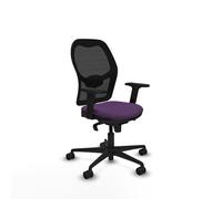 Piqueras y Crespo Sedia a giorquera ergonomica per studiare molte ore, con schienale fisso, supporto lombare 1D, bracci 2D, meccanismo sincro 5 posizioni, fino a 120 kg