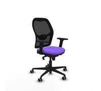 Piqueras y Crespo Sedia a giorquera operativa ergonomica per 8 ore di utilizzo, peso massimo 120 kg, con bracci 2D, meccanismo sincro 5 posizioni, supporto lombare 1D, schienale fisso, colore