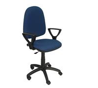 Sedia da ufficio Piqueras y Crespo Ayna Bali con braccioli fissi Blu navy