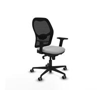 Piqueras y Crespo Sedia da ufficio con schienale fisso, supporto lombare 1D, bracci 2D, meccanismo sincro 5 posizioni, 120 kg, 8 ore di utilizzo, ruote in gomma, braccioli ergonomici