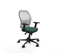 Piqueras y Crespo Sedia da ufficio con schienale fisso, supporto lombare 1D, bracci 2D, meccanismo sincro 5 posizioni, colore attraente e finitura di qualità