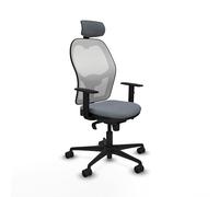 Piqueras y Crespo Sedia da ufficio con testa 2D, supporto lombare 1D e schienale fisso di colore attraente, ideale per lavorare molte ore