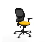 Piqueras y Crespo Sedia ergonomica piccola Jorquera per persone basse, ideale per lavorare in piedi, con schienale fisso, supporto lombare 1D, bracci 3D e meccanismo sincro 5 posizioni, fino a 120 kg