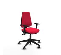 Piqueras y Crespo - Sedia ergonomica più votata Elche, operativa con bracci 1D, meccanismo asincrono, schienale regolabile in altezza e senza testiera.