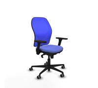 Piqueras y Crespo Sedia Jorquera, più ergonomica al mondo, ideale per 8 ore di utilizzo, con schienale fisso, braccioli 3D, supporto lombare 1D, meccanismo sincrono a 5 posizioni, colore