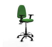 Piqueras y Crespo Sgabello Aýna Sgabello: la scelta ideale per il tuo banco da lavoro, con design ergonomico, schienale regolabile e braccia 2D, 8 ore di utilizzo quotidiano, fino a 100 kg
