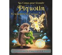 Piquotin le Hérisson qui avait peur du noir: L'histoire du soir pour enfant qui aide à gérer ses peurs et trouver son courage.: Un conte apaisant pour ... pour apprivoiser ses émotions. Bonus inclus.