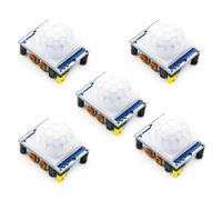 PIR Modulo Sensori di Movimento Binghe 5 pezzi PIR Sonda del sensore a infrarossi PIR Sensore Infrarosso IR Corpo Umano Modulo compatibile con Arduino