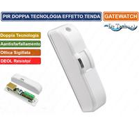 PIR SENSORE RIVELATORE A DOPPIA TECNOLOGIA EFFETTO A TENDA ANTISFARFALLAMENTO