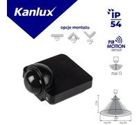 PIR SENSQUARE-B/B 1200VA max 6,5 m SENSQUARE rilevatore di 26823