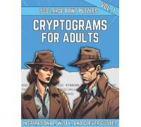 Pira Publishing Cryptograms Puzzle Book For Adults (Tascabile)