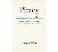 Adrian Johns Piracy (Tascabile)