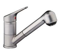 Piralla Rubinetto Cucina, Acciaio Spazzolato