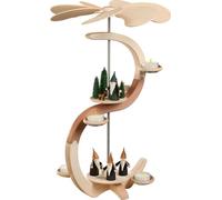 Piramide A Forma Di S 2 Piani Motivi Bergwichtel E Jägerwichtel 28x46x28CM NUE